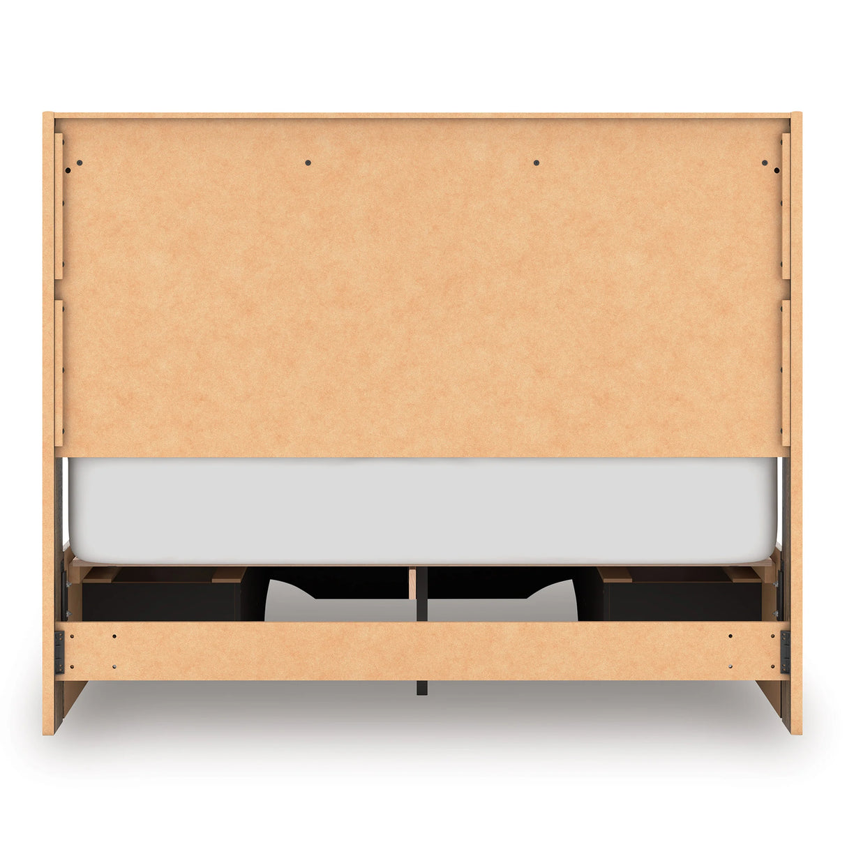 Elbrim Brown Queen Platform Storage Bed by Ashley at Eve Furniture