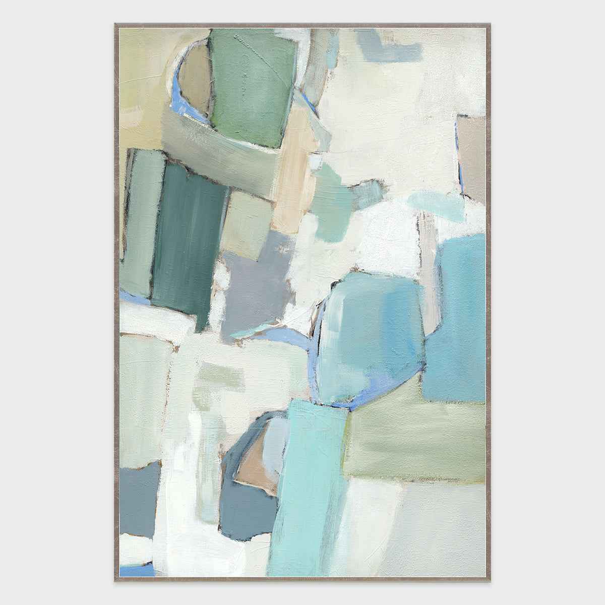 Elder Blue Painting by Buddy Whitlock by Classic Home at Eve Furniture