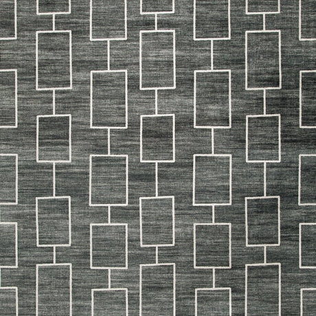 Elderland Black/Gray Washable Large Rug by Ashley at Eve Furniture