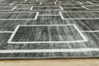 Elderland Black/Gray Washable Medium Rug by ASHLEY FURNITURE at Eve Furniture