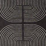 Eldonmore Black/Ivory Large Rug by Ashley at Eve Furniture