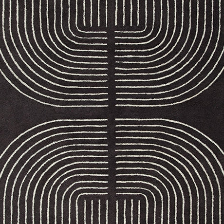 Eldonmore Black/Ivory Large Rug by Ashley at Eve Furniture