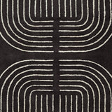 Eldonmore Black/Ivory Medium Rug by Ashley at Eve Furniture