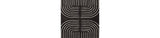Eldonmore Black/Ivory Medium Rug by Ashley at Eve Furniture