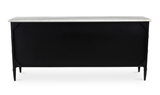Eleanor 6 Drawer Dresser Black by Moe's Home at Eve Furniture