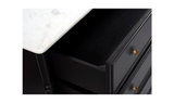 Eleanor 6 Drawer Dresser Black by Moe's Home at Eve Furniture