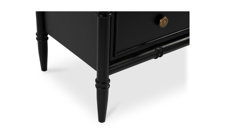 Eleanor 6 Drawer Dresser Black by Moe's Home at Eve Furniture