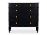 Eleanor Black 5 Drawer Chest by MOES at Eve Furniture