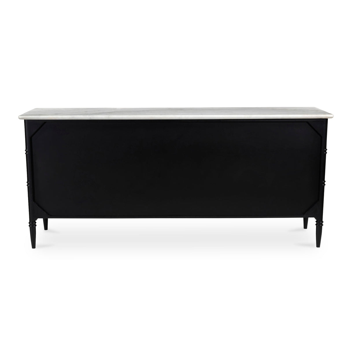 Eleanor Black 6 Drawer Dresser by Moe's Home at Eve Furniture
