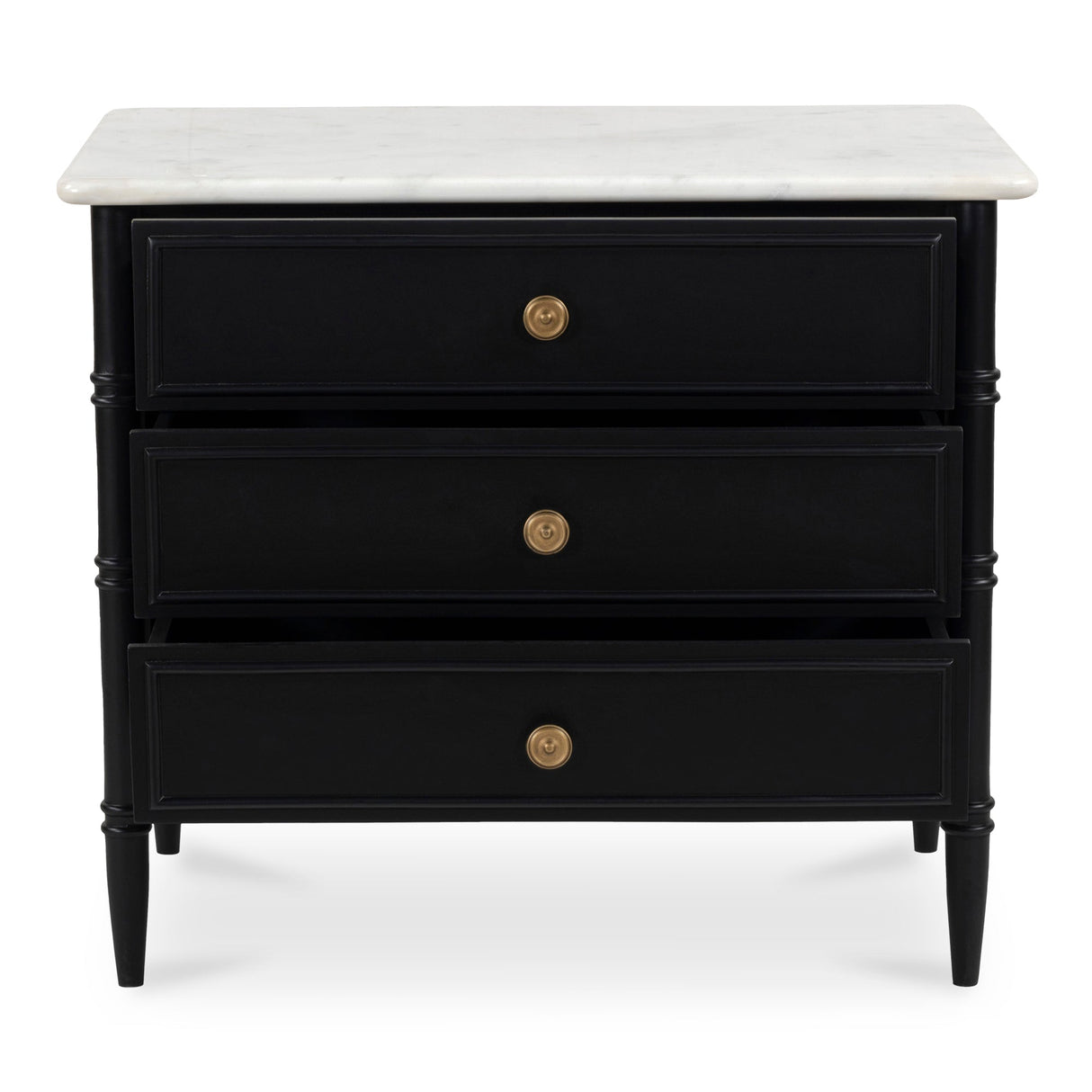 Eleanor Black Nightstand by MOES at Eve Furniture