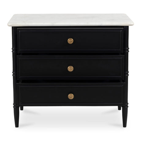 Eleanor Black Nightstand by MOES at Eve Furniture