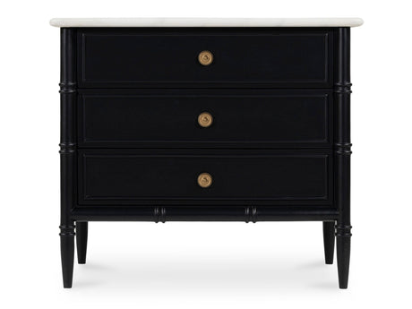 Eleanor Black Nightstand by MOES at Eve Furniture