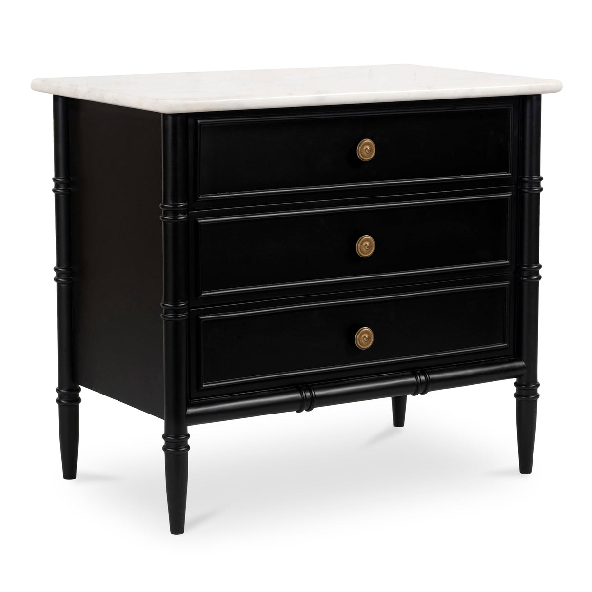 Eleanor Black Nightstand by MOES at Eve Furniture