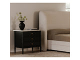 Eleanor Black Nightstand by MOES at Eve Furniture