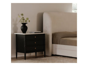 Eleanor Black Nightstand by MOES at Eve Furniture