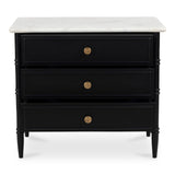 Eleanor Black Nightstand by Moe's Home at Eve Furniture