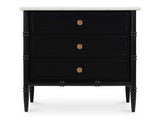Eleanor Black Nightstand by Moe's Home at Eve Furniture