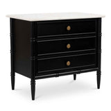 Eleanor Black Nightstand by Moe's Home at Eve Furniture