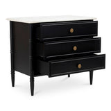 Eleanor Black Nightstand by Moe's Home at Eve Furniture