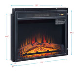 Electric Fireplace by Manhattan Comfort at Eve Furniture