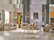 Elegance 3-pieces (Sofa & Loveseat & Chair) Livingroom Set in Beige