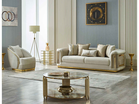 Elegance Chair Cream by Furnia at Eve Furniture