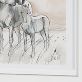 Elegant Beauties by Mercana Studio Framed Artwork Matted Under Glass (Set of 2) by Mercana at Eve Furniture