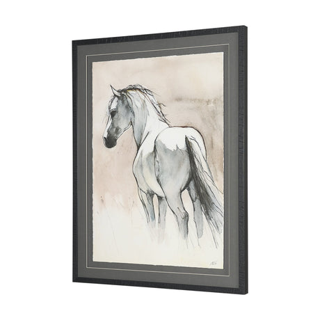 Elegant Beauties I by Mercana Studio Hand-Embellished Framed Artwork Matted Under Glass by Mercana at Eve Furniture