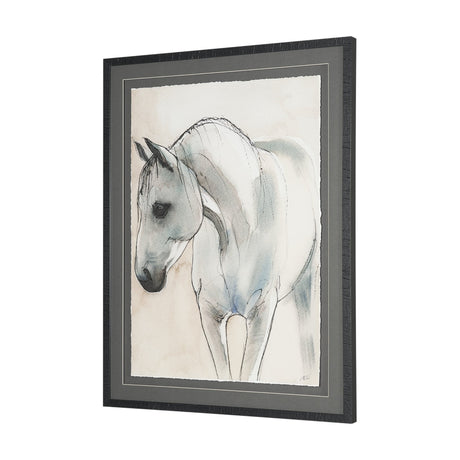 Elegant Beauties II by Mercana Studio Hand-Embellished Framed Artwork Matted Under Glass by Mercana at Eve Furniture