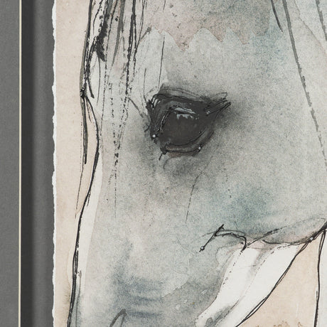 Elegant Beauties II by Mercana Studio Hand-Embellished Framed Artwork Matted Under Glass by Mercana at Eve Furniture