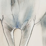 Elegant Beauties II by Mercana Studio Hand-Embellished Framed Artwork Matted Under Glass by Mercana at Eve Furniture