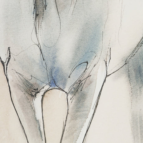Elegant Beauties II by Mercana Studio Hand-Embellished Framed Artwork Matted Under Glass by Mercana at Eve Furniture