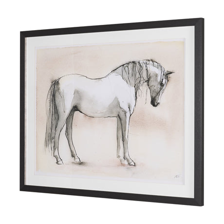 Elegant Beauties III by Mercana Studio Hand-Embellished Framed Artwork Matted Under Glass by Mercana at Eve Furniture