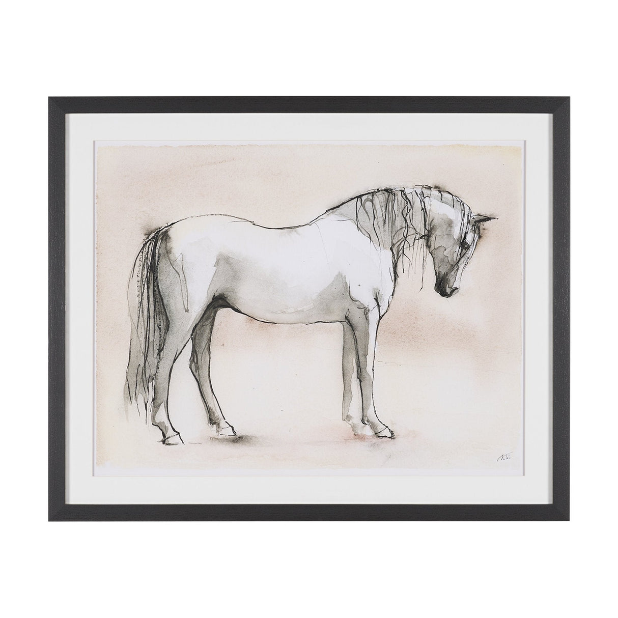 Elegant Beauties III by Mercana Studio Hand-Embellished Framed Artwork Matted Under Glass by Mercana at Eve Furniture