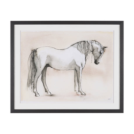 Elegant Beauties III by Mercana Studio Hand-Embellished Framed Artwork Matted Under Glass by Mercana at Eve Furniture