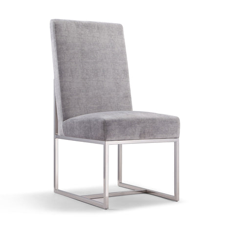 Element 6-Piece Dining Chairs in Grey by Manhattan Comfort at Eve Furniture