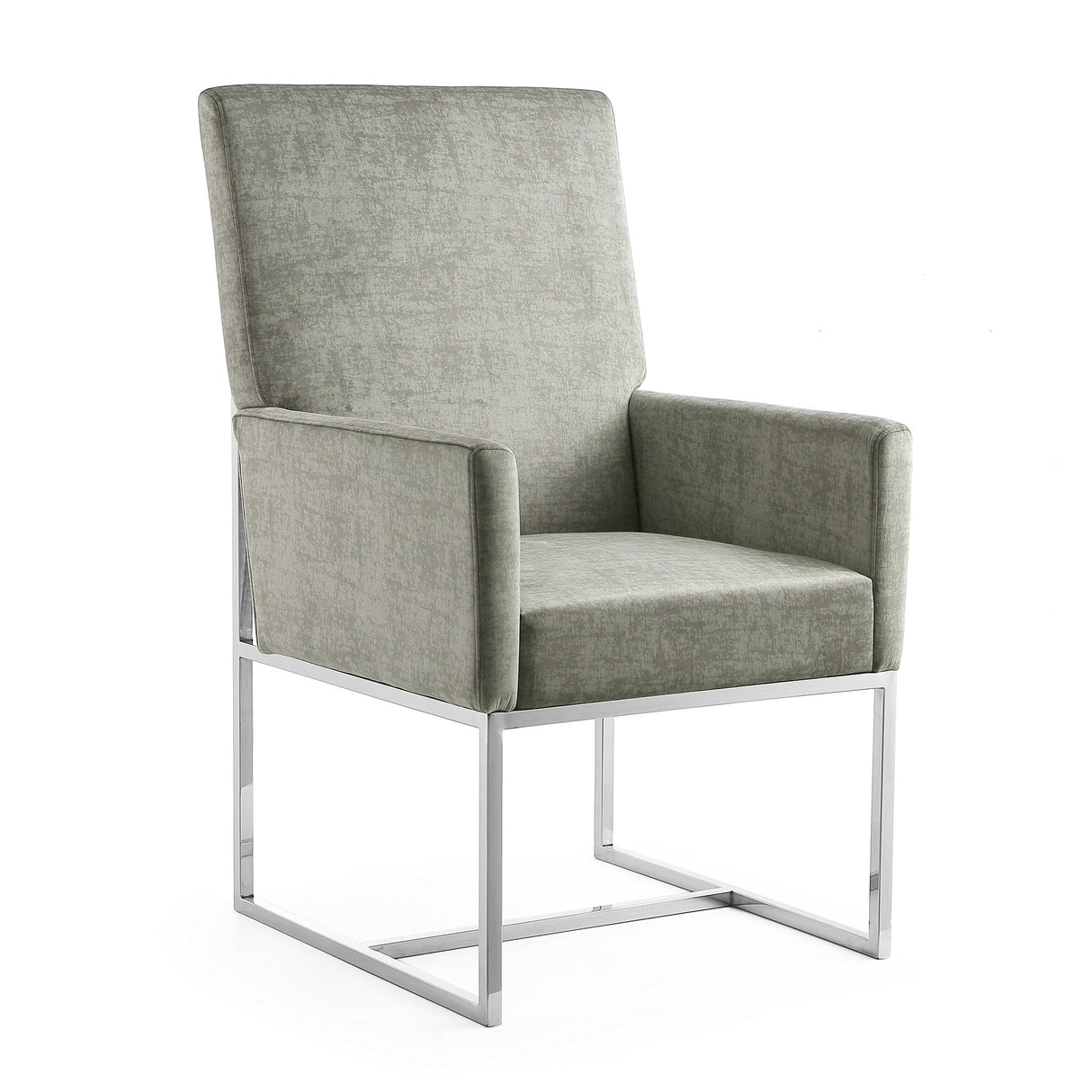 Element 6-Piece Dining Chairs in Steel by Manhattan Comfort at Eve Furniture