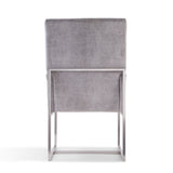 Element 8-Piece Dining Chairs in Grey by Manhattan Comfort at Eve Furniture