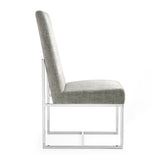 Element 8-Piece Dining Chairs in Steel by Manhattan Comfort at Eve Furniture
