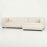 Element Beige 2pc Sectional w/RAF Chaise by Classic Home at Eve Furniture