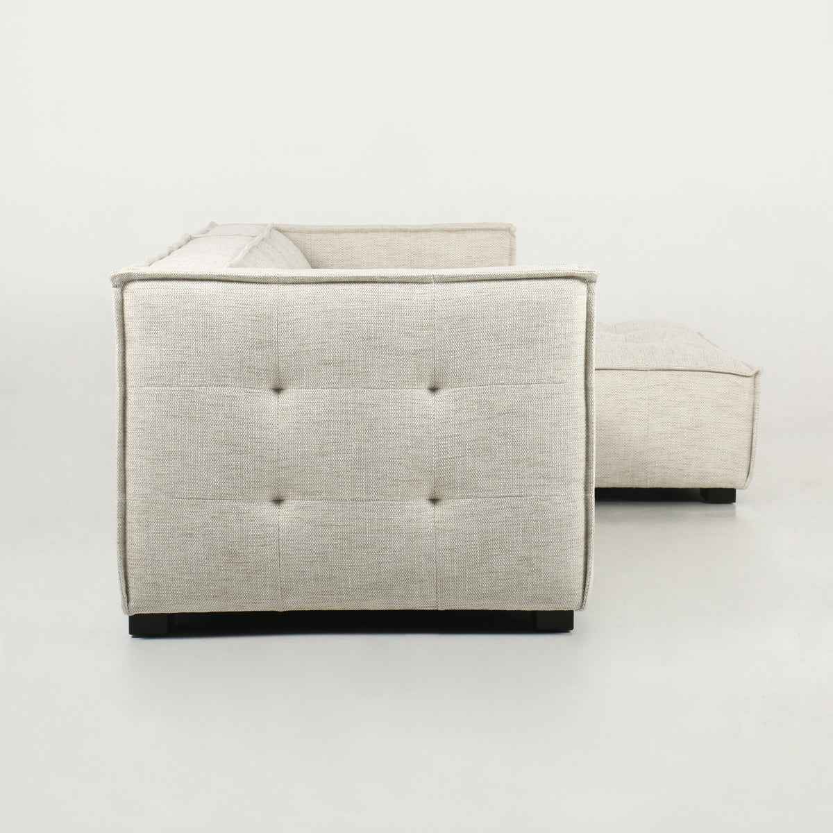 Element Beige 2pc Sectional w/RAF Chaise by Classic Home at Eve Furniture