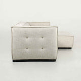 Element Beige 2pc Sectional w/RAF Chaise by Classic Home at Eve Furniture