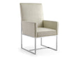 Element Dining Armchair in Champagne by Manhattan Comfort at Eve Furniture
