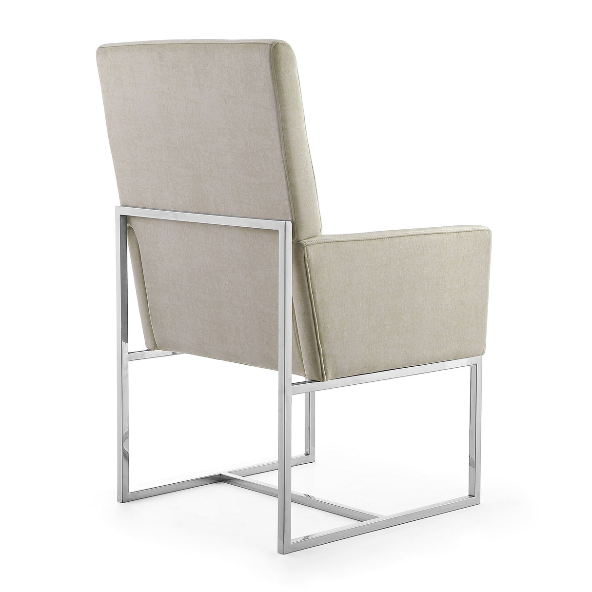 Element Dining Armchair in Champagne (set of 2) by Manhattan Comfort at Eve Furniture