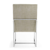 Element Dining Armchair in Champagne (set of 2) by Manhattan Comfort at Eve Furniture