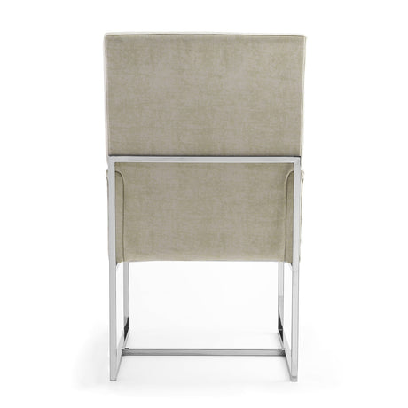Element Dining Armchair in Champagne (set of 2) by Manhattan Comfort at Eve Furniture