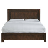 Element Wood Eastern King Platform Bed in Chocolate Brown by Modus Furniture at Eve Furniture