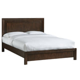 Element Wood Queen Platform Bed in Chocolate Brown by Modus Furniture at Eve Furniture