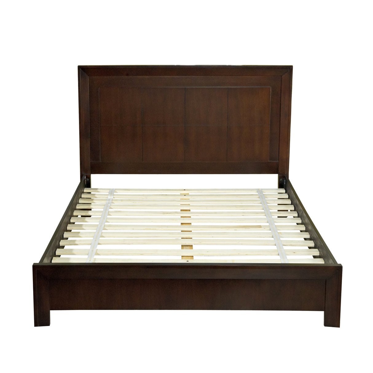 Element Wood Queen Platform Bed in Chocolate Brown by Modus Furniture at Eve Furniture