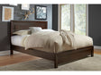 Element Wood Queen Platform Bed in Chocolate Brown by Modus Furniture at Eve Furniture